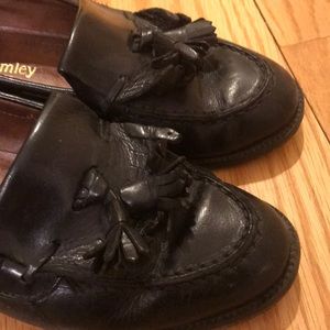Vintage Chester Russell&Bromley Black Loafers
